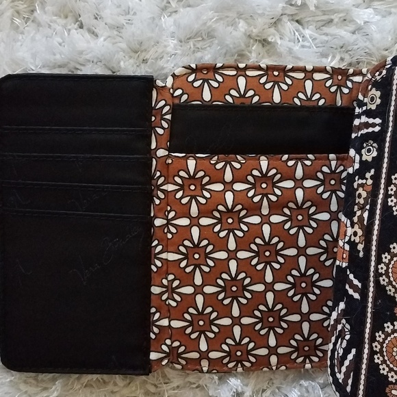 5 For $30 Boho Fabric Bi Fold Wallet - Picture 4 of 5